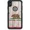 California Flag Dark Wood Otterbox Commuter iPhone Skin
