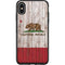 California Flag Dark Wood Otterbox Symmetry iPhone Skin