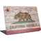 California Flag Dark Wood Surface Laptop 4 15in Skin