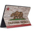 California Flag Dark Wood Surface Pro 7 Skin