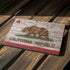California Flag Dark Wood Surface Pro 7 Skin
