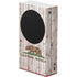 California Flag Dark Wood Xbox Series S Console Skin