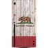 California Flag Dark Wood Xbox Series X Console Skin