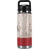 California Flag Dark Wood YETI Rambler 26oz Bottle Skin