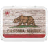 California Flag Dark Wood YETI Tundra 35 Hard Cooler Skin