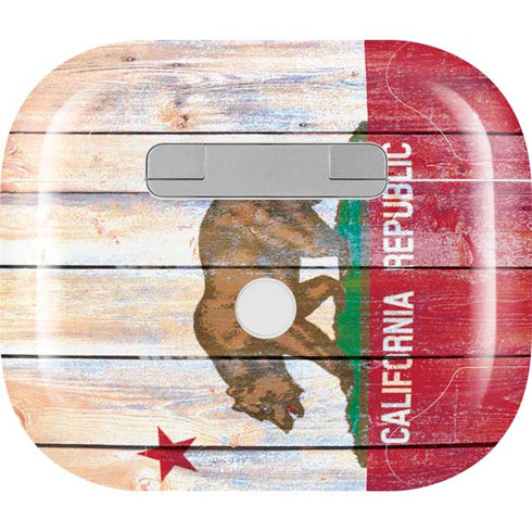 California Flag Light Wood Apple AirPods (3rd Gen 2021) Skin