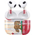 California Flag Light Wood Apple AirPods (3rd Gen 2021) Skin