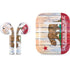 California Flag Light Wood Apple AirPods Skin