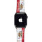 California Flag Light Wood Apple Watch Band 38-40mm
