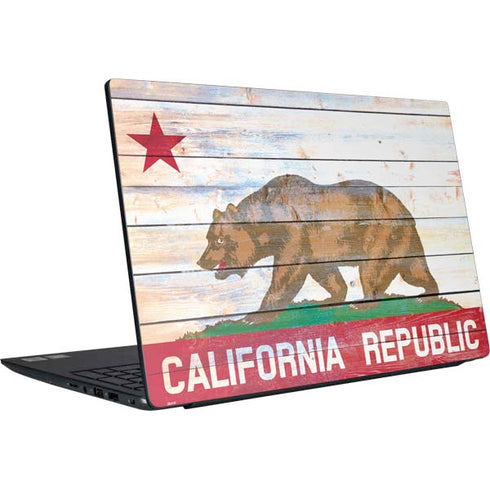 California Flag Light Wood Dell Vostro Skin