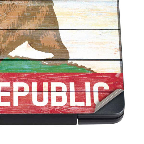 California Flag Light Wood Dell Vostro Skin