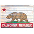 California Flag Light Wood HP Envy Skin