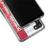 California Flag Light Wood Galaxy A21 Clear Case