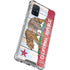 California Flag Light Wood Galaxy A71 5G Clear Case