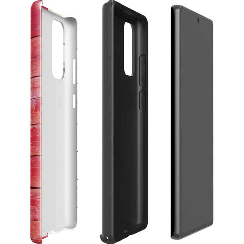 California Flag Light Wood Galaxy Note20 5G Pro Case