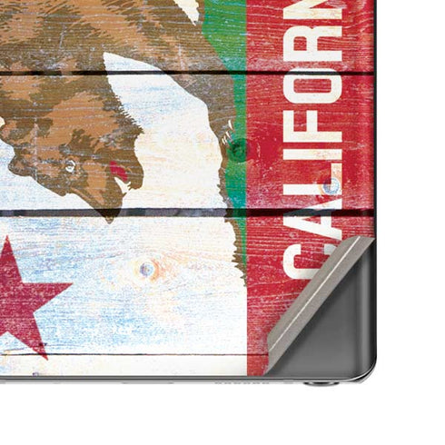 California Flag Light Wood Galaxy Note20 5G Skin