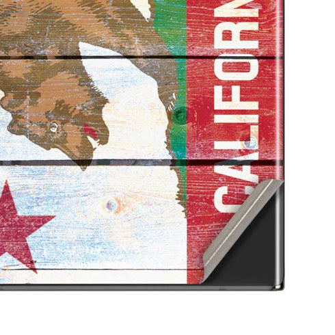 California Flag Light Wood Galaxy Note20 Ultra 5G Skin