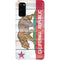 California Flag Light Wood Galaxy S20 Lite Case