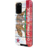 California Flag Light Wood Galaxy S20 Plus Pro Case