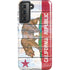 California Flag Light Wood Galaxy S21 5G Pro Case