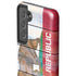 California Flag Light Wood Galaxy S21 5G Pro Case