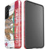 California Flag Light Wood Galaxy S21 5G Pro Case