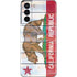 California Flag Light Wood Galaxy S21 5G Skin