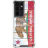California Flag Light Wood Galaxy S21 Ultra 5G Clear Case