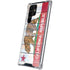 California Flag Light Wood Galaxy S22 Ultra Clear Case