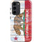 California Flag Light Wood Galaxy S23 Plus Pro Case
