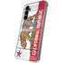 California Flag Light Wood Galaxy S24 Plus Clear Case