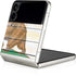California Flag Light Wood Galaxy Z Flip3 5G Skin