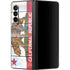 California Flag Light Wood Galaxy Z Fold3 5G Skin