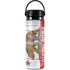 California Flag Light Wood Hydro Flask 20oz Wide Mouth Skin