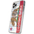 California Flag Light Wood iPhone 11 Pro Clear Case