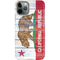 California Flag Light Wood iPhone 11 Pro Lite Case