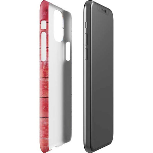 California Flag Light Wood iPhone 11 Pro Lite Case