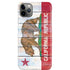 California Flag Light Wood iPhone 11 Pro Max Lite Case