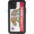 California Flag Light Wood iPhone 11 Pro Waterproof Case