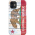 California Flag Light Wood iPhone 12 Mini Lite Case