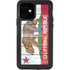 California Flag Light Wood iPhone 12 Waterproof Case