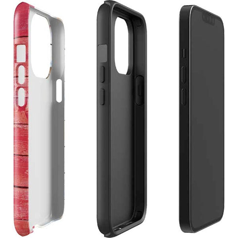 California Flag Light Wood iPhone 13 Pro Impact Case