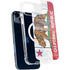 California Flag Light Wood iPhone 14 Plus MagSafe Case