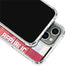 California Flag Light Wood iPhone 15 Pro Clear Case