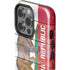 California Flag Light Wood iPhone 14 Pro Impact Case