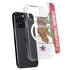 California Flag Light Wood iPhone 14 Pro MagSafe Case