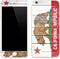 California Flag Light Wood iPhone 6/6s Plus Skin