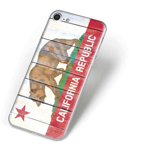 California Flag Light Wood iPhone 7 Skin