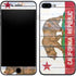 California Flag Light Wood iPhone 8 Plus Skin