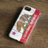 California Flag Light Wood iPhone 8 Pro Case